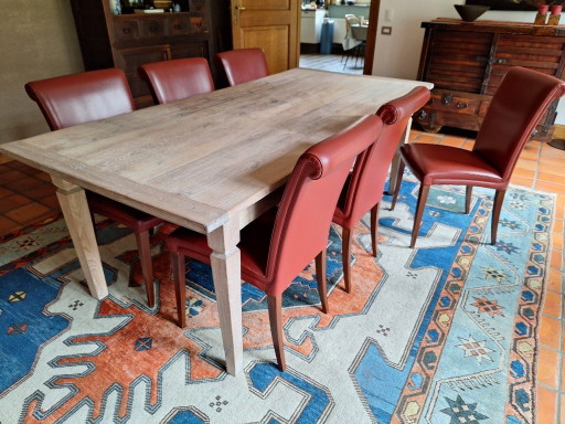 4 Poltrona Frau dining chairs
