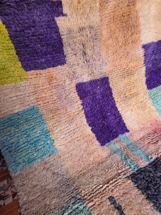 Image 1 of Alfombra Boujaad marroquí abstracta 265 x 160 cm