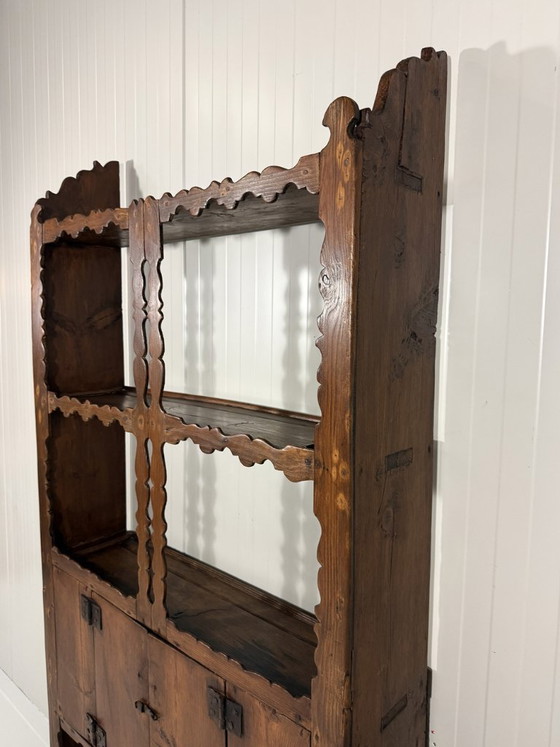 Armadi a muro rustici antichi del 1900, Legno, Marrone (foto 19 di 26)