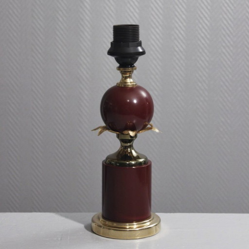 Maison Le Dauphin vintage "TUAL" lamp, Maison Charles style, France, 1970s