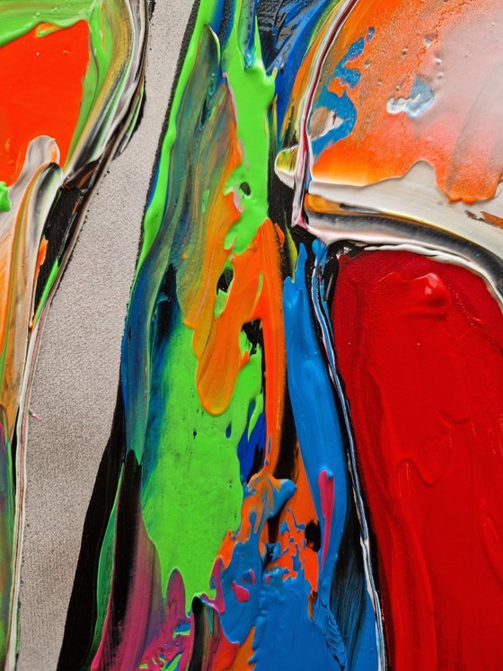 Image 1 of Henry ESCOBAR - Pop Heels - Artist's Painting