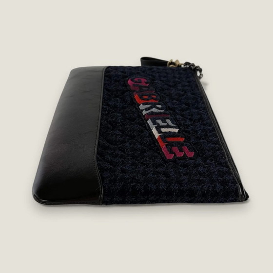 Clutch Chanel Gabrielle in tweed e pelle di vitello (photo 24 of 25)