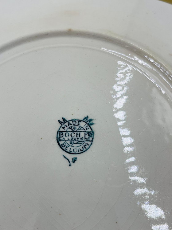 Image 1 of Set di 4 piatti Boch La Louvière – Seduzione – anni '60