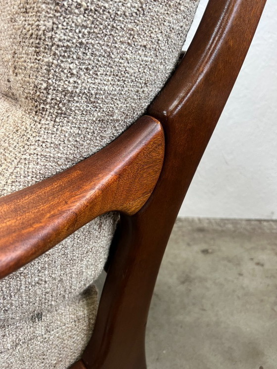 Image 1 of Vintage Teakhouten Scandinavische Fauteuil, 1960's