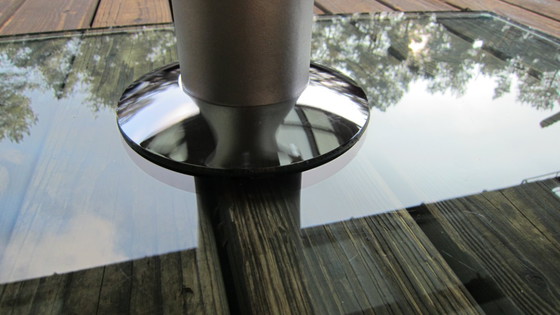 Image 1 of Glazen Design tafel "Rolf Benz" type 1210. Prachtige staat!