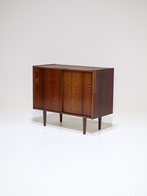 Image 1 of Kast met schuifdeuren palissander Deens vintage