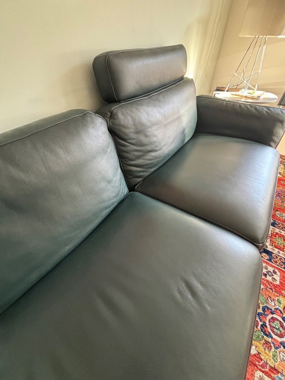 Image 1 of Sofá de 3 plazas Leolux Nardo, piel Raffino/Turtle