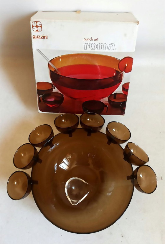 Roma Guzzini Cocktail Set 10 Pieces 70s – Tableware, Plastic, Plexiglass (photo 2 of 10)