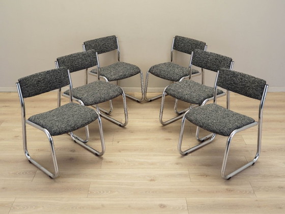 Image 1 of Sechs Stühle, italienisches Design, 1980er Jahre, hergestellt in Italien