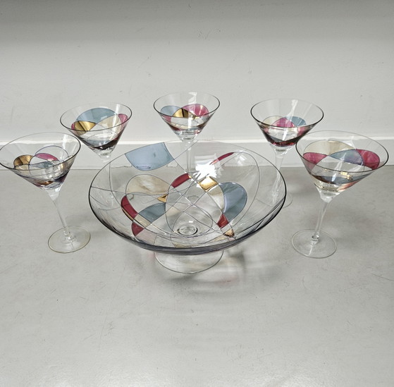 Image 1 of Antoni Barcelona Sagrada Martini glazen en schaal
