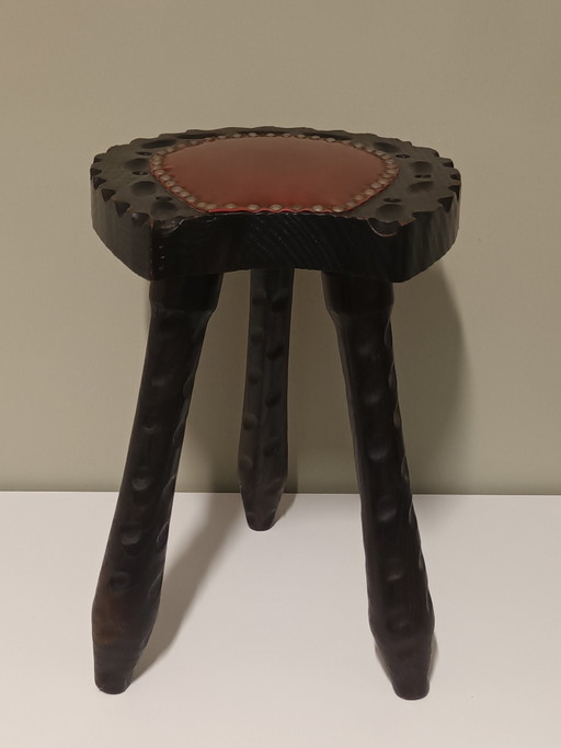 Sgabello spagnolo brutalista – krukjes, Wood (photo 2 of 8)