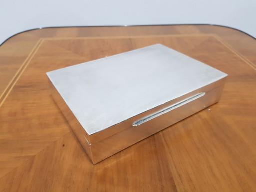 Silver Cigar Box in 925 Silver