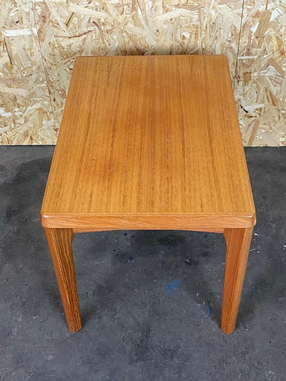 Image 1 of 60's 70's Teak table table basse Coffee Table Henning Kjaernulf Design 70s