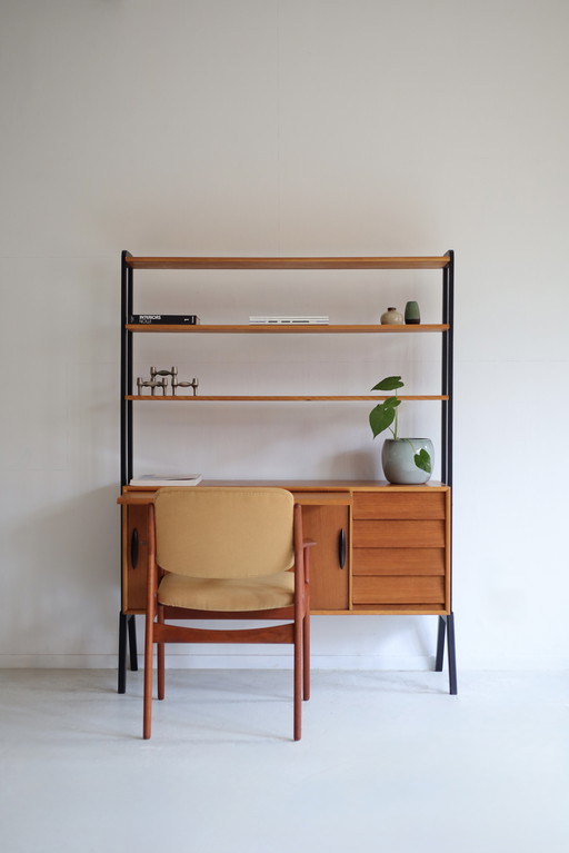 armoire murale en teck