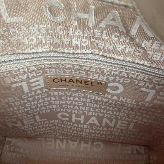 Sac a bandouliere Chanel Chocolate Bar en agneau beige – Sacs a bandouliere, Vintage (photo 10 of 12)
