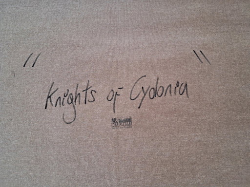 GONGAS - Knights of Cydonia - Artist canvas