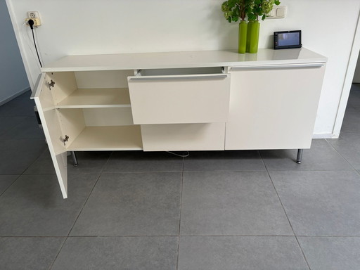White sideboard
