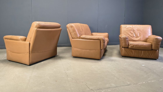 Image 1 of Set di divani vintage di Durlet, anni '80