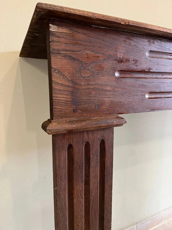 Antique wooden fireplace mantel – Decorative Objects, Art Deco (photo 5 of 21)