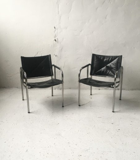 2 X Strassle Fauteuils He Door Hans Eichenberger