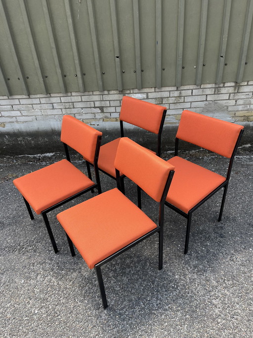 4x Pastoe sm07 dining chairs, Cees Braakman