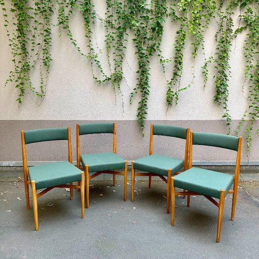 Mid Century Esszimmerstuhl-Set | Eiche & Gabriel „Cura“ – eetkamerstoelen, Wood (photo 2 of 5)
