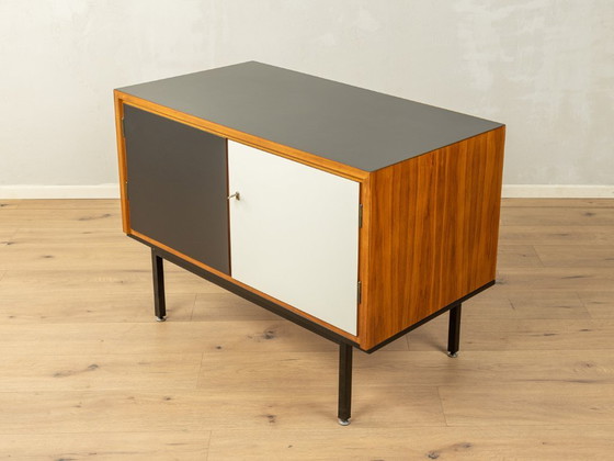 Image 1 of Sideboard aus den 1950er Jahren, schwarz-weiß