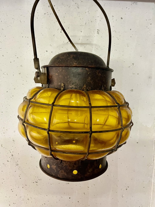 Antike Schiffslaterne 1800