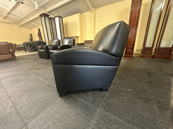 Poltrona Frau Sofagarnitur Tabarin. 2+1+1 – Leather, Metal (photo 3 of 17)