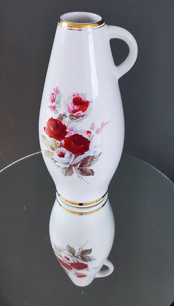 Image 1 of Kahla Germania Ovest, collezione Heyday anni '60, vaso in porcellana,