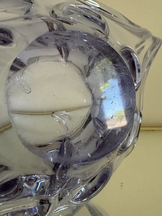 Image 1 of 60s neodymium crystal bowl