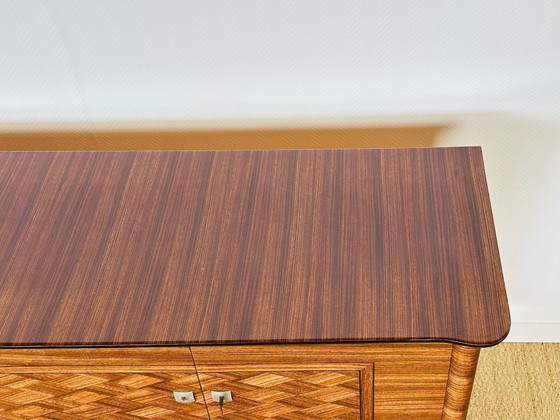 Image 1 of Art Deco dressoir van Macassar ebbenhout, Frankrijk, jaren 1940