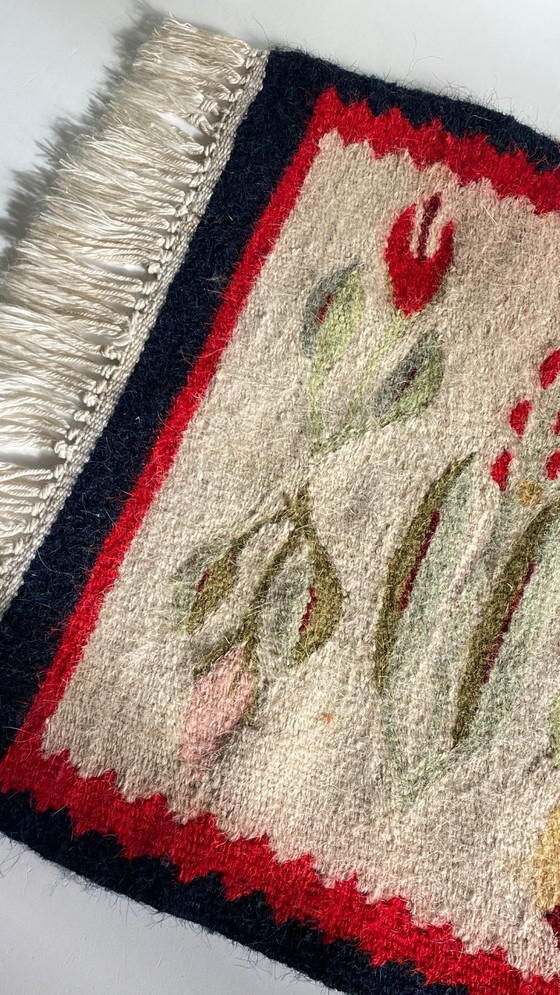 Image 1 of Rollakan Rug, Vintage Tulip Design