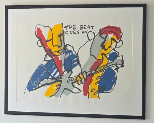 Herman Brood - El ritmo continúa - 72/230 - Firmado a mano