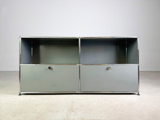 Image 1 of Original USM Haller sideboard Fritz Haller 2x2 medium grey