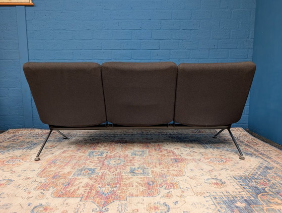 Image 1 of 1x Driezitsbank en 2x fauteuil, Cordemeyer voor Gispen, jaren 60