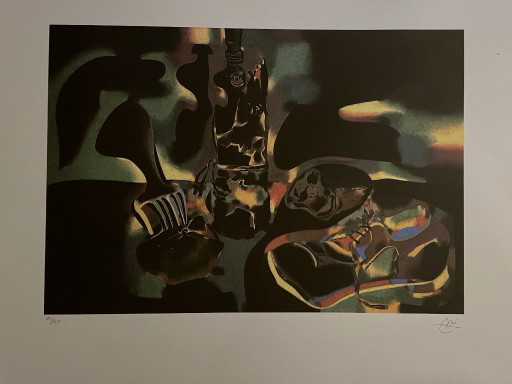 Joan Miró (1893-1983) - Nature morte à la vieille chaussure – lithos zeefdrukken, Paper (photo 2 of 7)