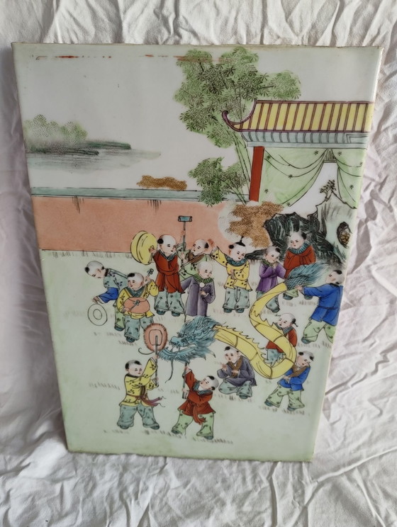 4 piastrelle cinesi in porcellana – Decorazioni murali (photo 7 of 13)