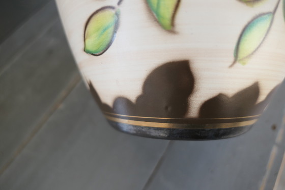 Image 1 of Vintage H. Bequet Quaregnon Grote Vaas 556