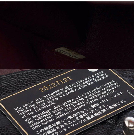 Image 1 of Borsa CHANEL Timeless/Classique en Cuir Noir - 103247