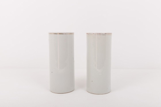 Image 1 of Pair of Chinese ceramic vases, 1980’s