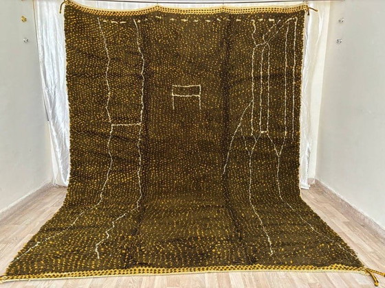 Image 1 of Marokkaans handgeweven Beni Ourain tapijt, formaat 150/250 cm