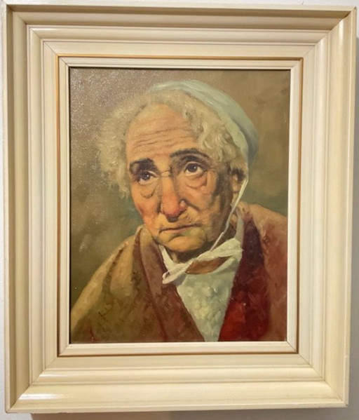 Dutch School (XX) - Portrait of a Jewish Lady