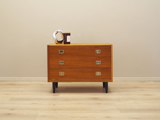 Ash Chest of Drawers, Danish Design, 1960s, Production: Denmark