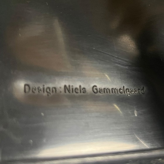 Image 1 of Set di 4 sedie pieghevoli postmoderne, Niels Gammelgaard, Ikea, 1980