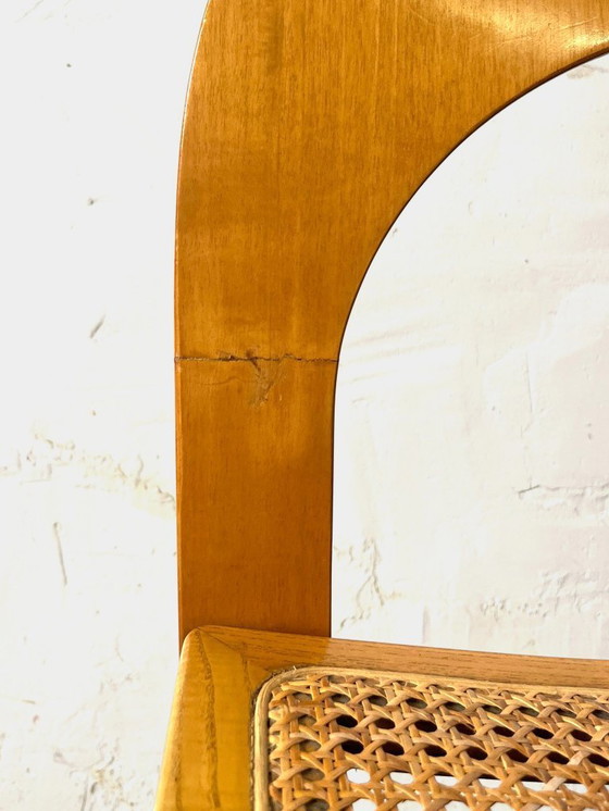 Image 1 of Set of four Arcadia cane chairs by Tagliabue di Cascina Armata, 1970-80