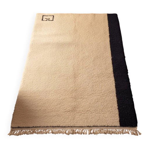 Modern minimalistisch wollen vloerkleed – 250CMX150CM