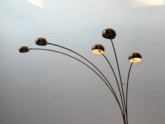 Image 1 of Lampada da terra ad arco di Harvey Guzzini, anni '70