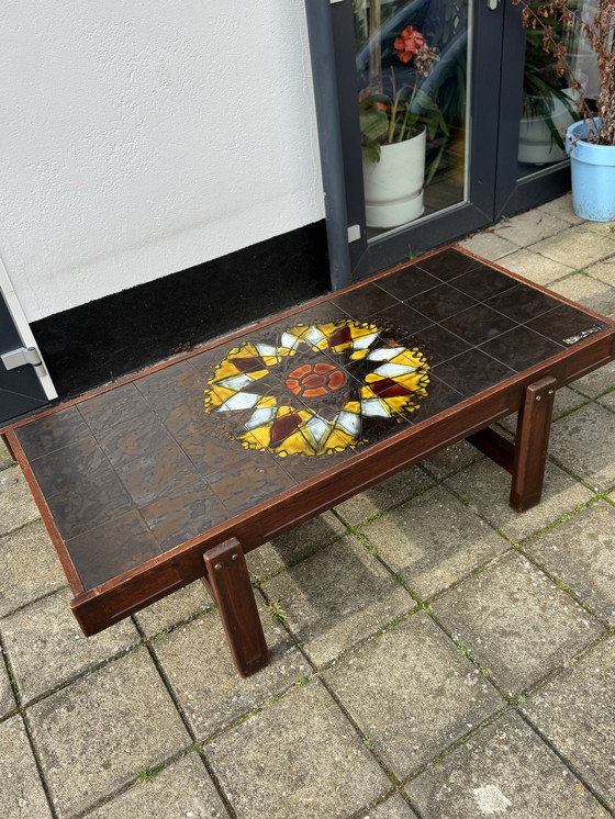 Image 1 of J. Belarti Brutalistisch inspirierter Couchtisch