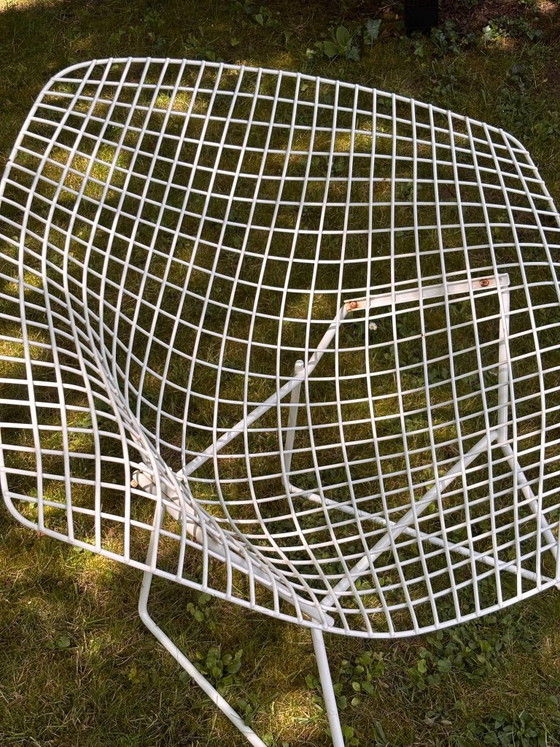Image 1 of Bertoia Diamond fauteuil, Knoll-editie, ontwerp van Harry Bertoia, vintage jaren 70-80